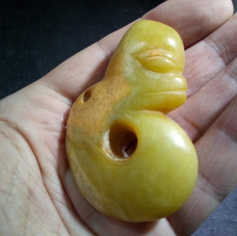 Stone jewelry Chinese Tribal pendant